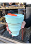 Collapsible Cup 350ml Mint – Portable Travel Drinkware - 7