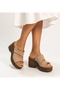 High Platform Wedge Heel Summer Women's Luxury Slippers Sandals Shoes That Match with Every Combination - 4