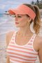 Women's Knitwear Stretchy Visor Hat - Tennis, Running, and Sports Sun Hat - 5