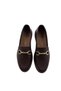 Women's Buckled Leather Loafers Casual Shoes - 4