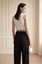 My Fashion High Waist Straight Leg Pocketed Pants - 3