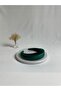 Emerald Green Thick Curved Velvet Crown Hair Band - 2