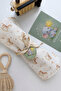 2-Layer Organic Baby Muslin Cover 100% Pa Cotton Efes Alan Multi-Purpose Swaddle Cloth Newborn Blanket - 2