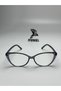 Crow Cateye Blue Light Protection Blueblock Glasses Optical Fit Graduated Glass Attachable 2026 New Model - 3
