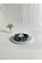 Gray Ruched Velvet Crown Hair Band