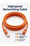 كابل شبكة إيثرنت عالي السرعة CAT6 RJ45 بطول 100 متر (سلك توصيل UTP) مع علبة