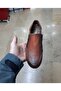 Women's Inside-Outside H Genuine Leather O Orthopedic Double Zipper m Transitional Mother Shoes - 2