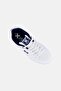 Kids Boy Brand Logo Lace Up Training Shoes, White - 3