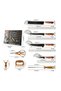 8-Piece Stainless Steel Kitchen Knife Set, Rust-Proof Sharp Easy Clean, Includes Scissors Peeler - 2