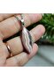 Rodokrozite Steel Chain Natural Stone Necklace-8- (Handmade Design Products) - 4