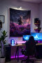 Samurai Warrior Wall Covering – Large Size Tapestry Wall Rug Si, Game Anime Movie Room Decor - 2