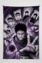 Uchiha Obito Wall Covering – Large Size Tapestry Wall Art Rug Pieces, Game Anime Movie Room Decor