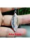 Rodokrozite Steel Chain Natural Stone Necklace-8- (Handmade Design Products) - 8