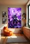 Uchiha Obito Wall Covering – Large Size Tapestry Wall Art Rug Pieces, Game Anime Movie Room Decor - 4