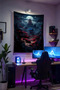 Dark Town Wall Covering – Large Size Tapestry Wall Rug Sq, Game Anime Movie Room Decor - 2