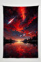 Interstellar Wall Covering – Large Size Tapestry Wall Rug Sq, Game Anime Movie Room Decor