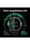 Solar Pro 1.43 Inch AMOLED BT Calling Smart Watch - Black - 2
