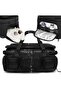 9904 52L Waterproof Duffel Backpack Travel Gym Weekender Bag for Men Multi-Pocket - 5