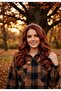 Winter Transitional Double Pocketed Button Oversized Plaid Women's Lumberjack Shirt - 2