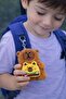 Capybara Plush Green Sulfate Cute Keychain Capybara with Hamburger Capipara Labubu Toy Lover - 3