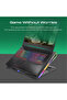 Gaming Laptop Cooling Pad, Foldable 17 Inch with LCD Screen, Dual USB, Adjustable Height - 5