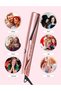 2-in-1 Flat Iron Curling Iron: Twist Ceramic Hair Straightener and Curler for Curl Wave Straighten - 30s Heat-Up 12 Temp Settings for All Hair Types - 7