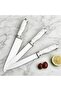 6-Piece Ultra Sharp Kitchen Knife Set, Non-Stick Rust-Proof Stainless Steel Chef Knives - 6