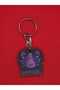 Cancer Zodiac Sign Wooden Keychain Handcrafted Painting Double Sided Zodiac Sign Astrology Luck Crab Steel Keychain - 5