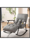 Rocking chair, recliner, balcony home rocking chair, adult bedroom lazy sofa, living room nap chair - 2