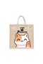 Tote Bag - Stay Pawsitive Printed Stylish Carry-All Cotton Tote Set of 01