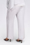 30094 Silver Silver Chiffon Pants with Elastic Waist and Tube-Lette Lining - 3