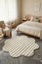 Bubble Papatya Rug Non-Slip Sole Fluffy Soft Decorative Living Room Living Bed Children's Room Rug Pieces - 2
