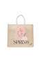 Tote Bag - Spring Printed Stylish Carry-All Cotton Tote Set of 01