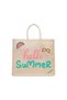 Tote Bag - Hello Summer 2 Printed Stylish Carry-All Cotton Tote Set of 01