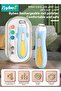 Baby Nail Clippers, Electric Trimmer, Infant Nails File Kit with LED Lighting, and 6 Different Sized - 2