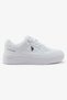 Women's All-White Low-Top Sneakers - Classic Minimalist Design, Comfortable Everyday Casual Shoes
