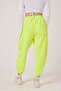 Women's Street Style Dirty Stitched Half-Shalwar Cut Pants - 5