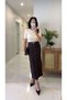 Rowesta Brown Long Denim Skirt - 4