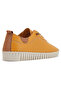 Seam Detail Orthopedic Leather Women Sneakers - 3