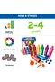 Rainbow Sorting Crayons, 56 Pieces, Ages 3+ - 6
