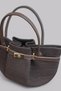 Elise Genuine Leather Detailed Lightweight and Soft Rope Clutch Bag - Gold Locked Stylish Daily Women's Bag Si - 8