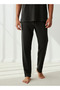 Men Cotton Waffle Textured Henley Neck Nightwear Set - 4