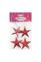 Party Fusion Xmas Decoration Hanging Star 4pcs