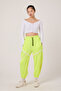 Women's Street Style Dirty Stitched Half-Shalwar Cut Pants - 2