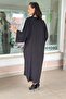 فستان بأزرار مطرز 6y040 - 2