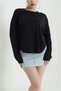 Women's Crew Neck Long Sleeve Modal Tunic - 2