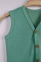 Baby Vest 100% Organic Cotton Soft Tissue Transitional Unisex Vest - 4