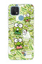 Oppo A15 / A15S Compatible Cute Frog Patterned Transparent Phone Case