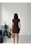Women's Brown Dress - 7
