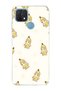 Oppo A15 / A15S Compatible Banana Costume Cat Patterned Transparent Phone Case